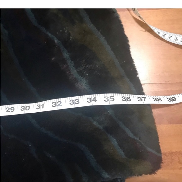 Pont Des Art A-line Faux Fur Teddy Coat Swing Pockets Cozy Warm Colours France L - Picture 8 of 12